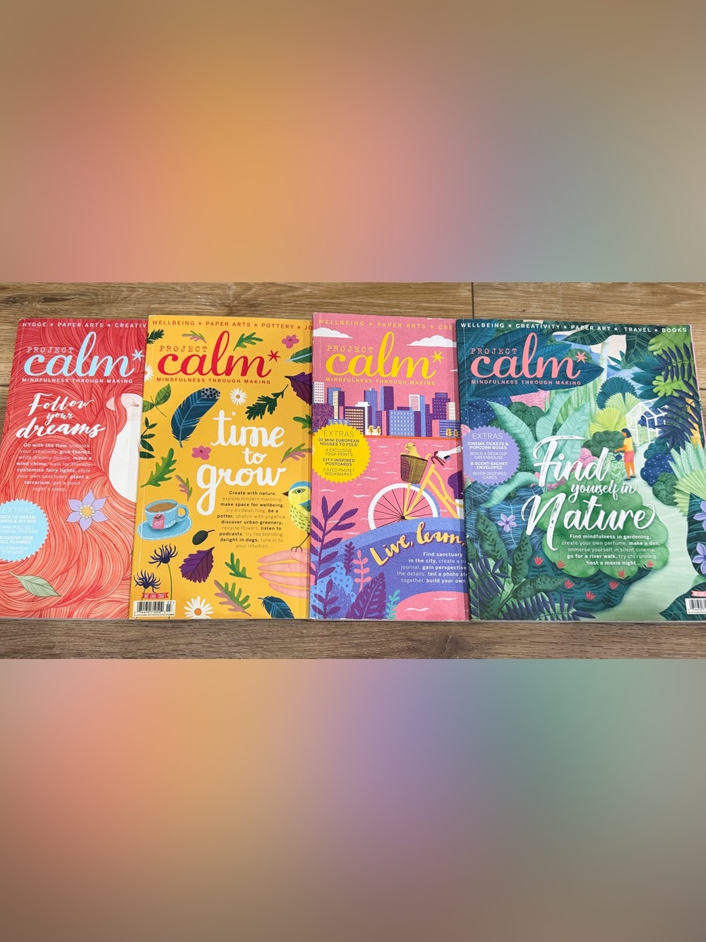 Lot of Project Calm *Mindfulness Through Making Magazine 2017 lk. Flow Magazine
